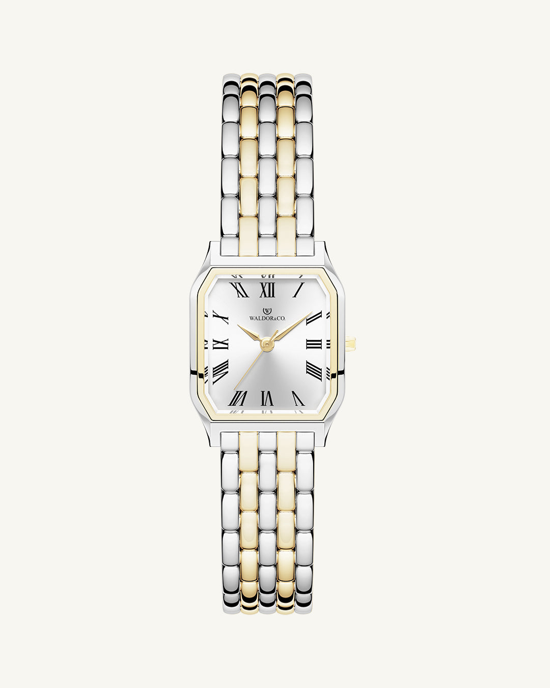 【QVC】18K エレガント　メタルホワイトゴールド リーフ型チャーム S Eternal 22 Silver / Gold Set | Waldor & Co. – WALDOR & CO.